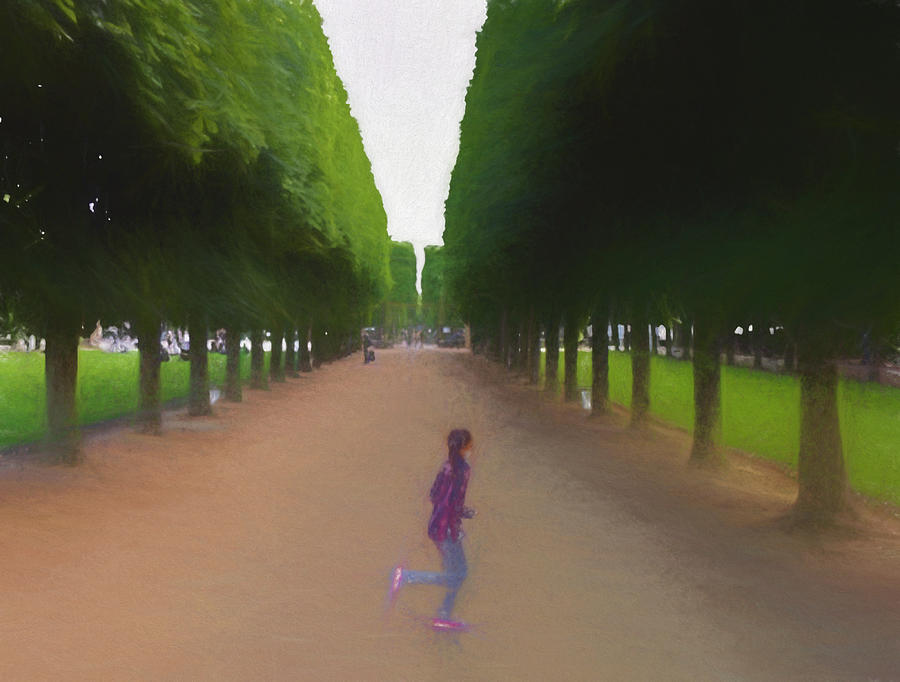 Paris Painting - Paris 2020 - 4428d by Albert Vatveri Studio Paris Painting - Paris 2020 - 4428d by Albert Vatveri Studio