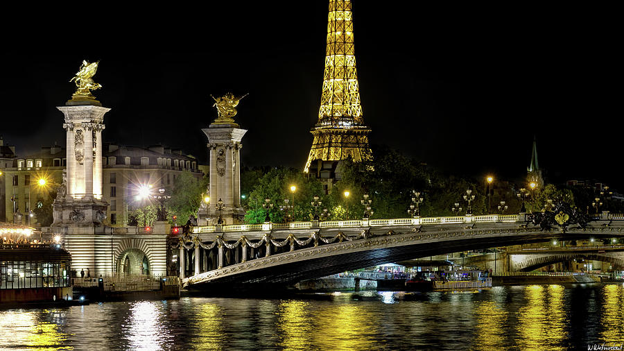 Paris at Night 02 Photograph by Weston Westmoreland