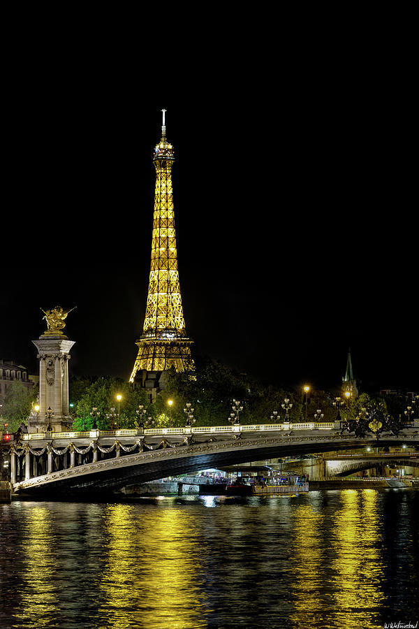 Paris at Night 03 Photograph by Weston Westmoreland