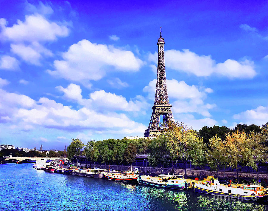 Paris Blue Photograph by Rose Palmisano - Fine Art America