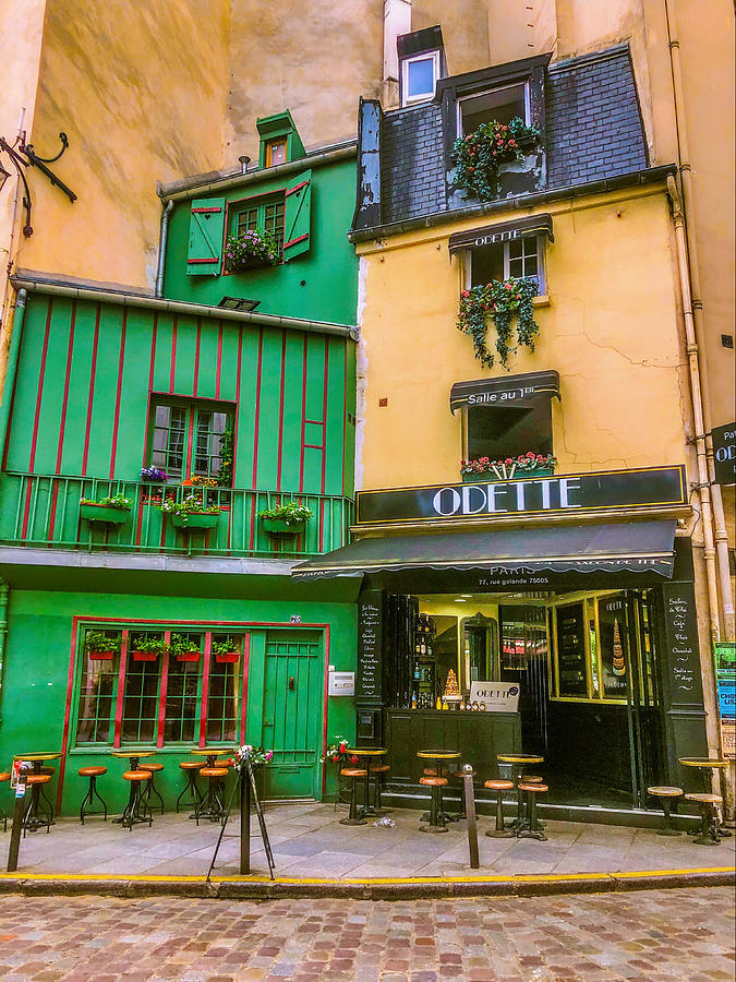 Paris Cafe Photograph by Lisa Soots