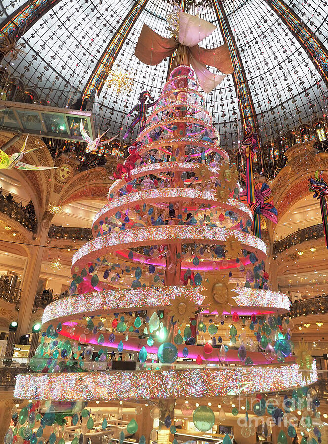 Paris Christmas Tree. Photograph by Alexander Vinogradov