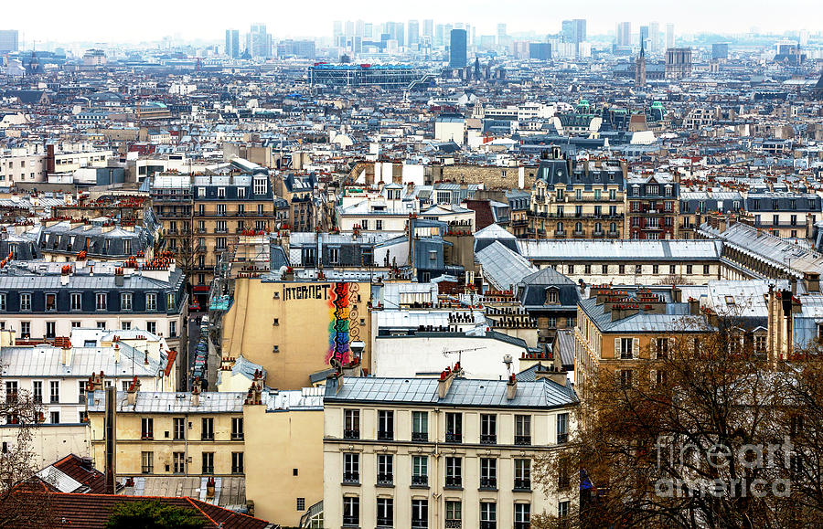 Paris City View Number One Photograph by John Rizzuto