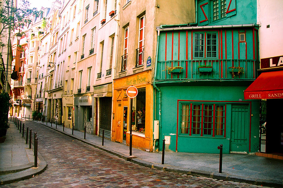 Paris Street Photograph by Claude Taylor