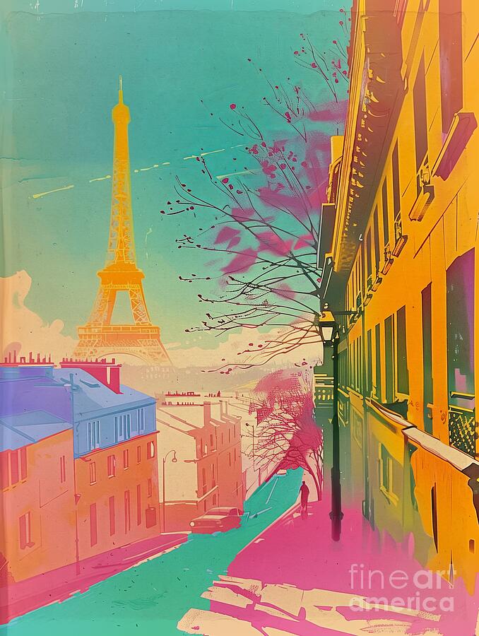Paris Colors Vi Painting