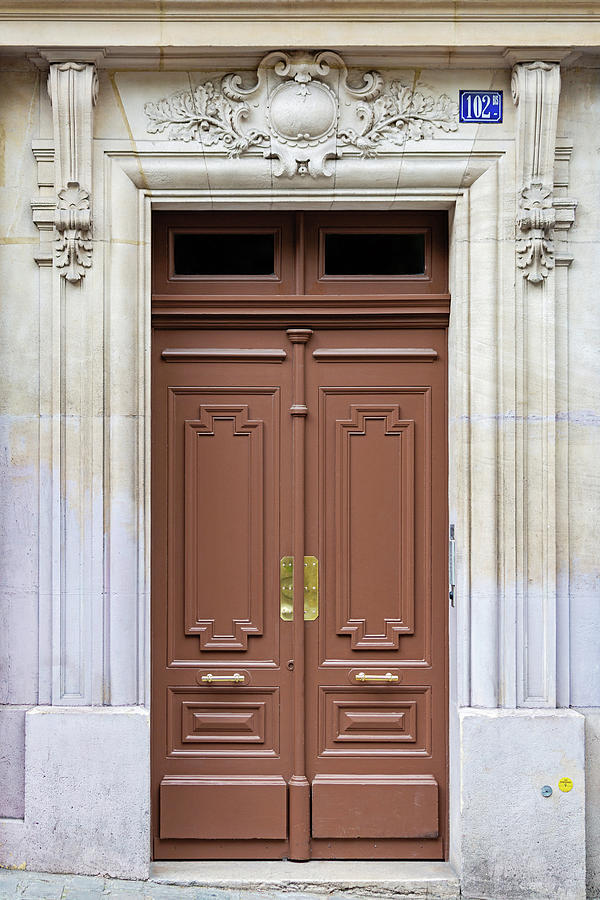Paris Doors - 102 bis Photograph by Melanie Alexandra Price