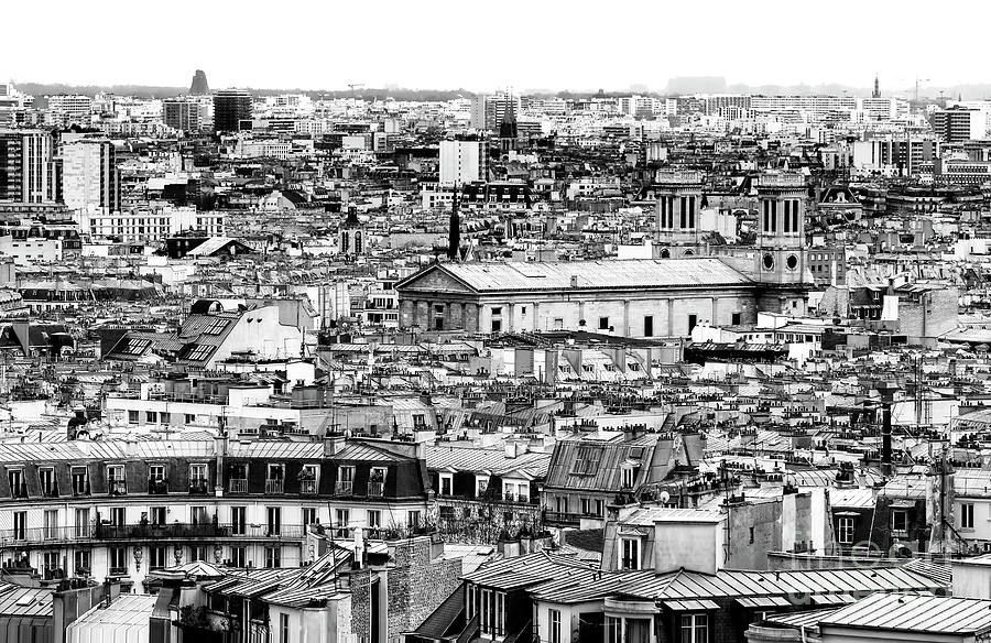 Paris France City View Photograph by John Rizzuto