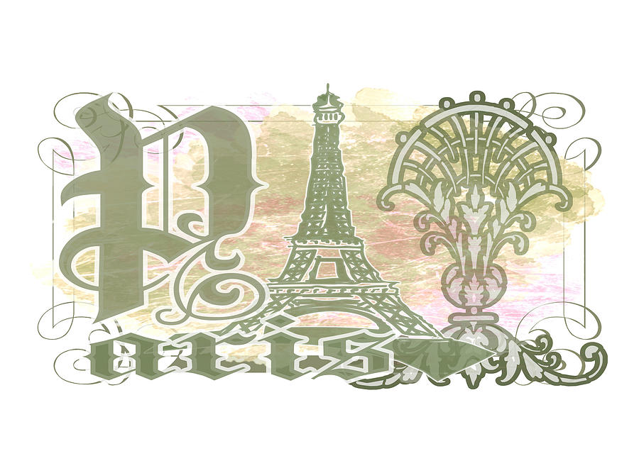 Paris Green War Memorial Day Digital Art by Delynn Addams