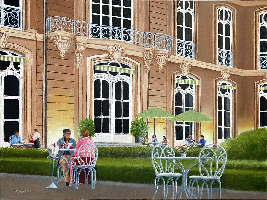 Paris Hotel Painting by Richard Ginnett