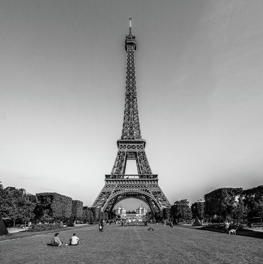 Paris Icon, The Eiffel Tower Photograph by Marcy Wielfaert