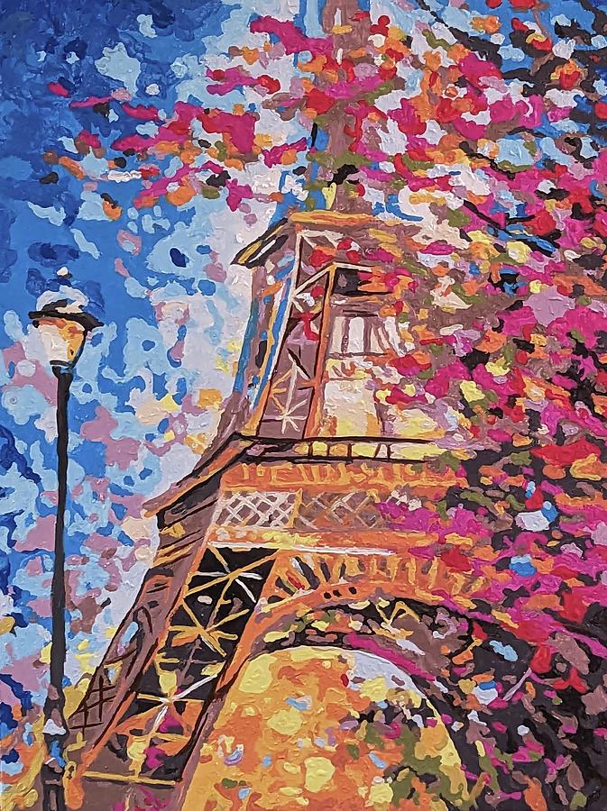 Paris In The Spring Painting by Joanna Smith