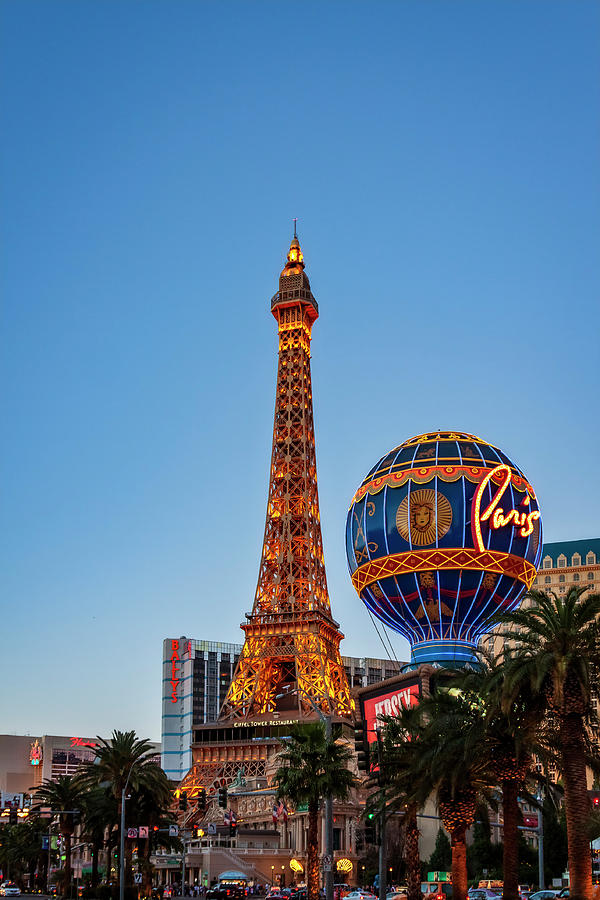 Paris, Las Vegas Photograph by Tatiana Travelways