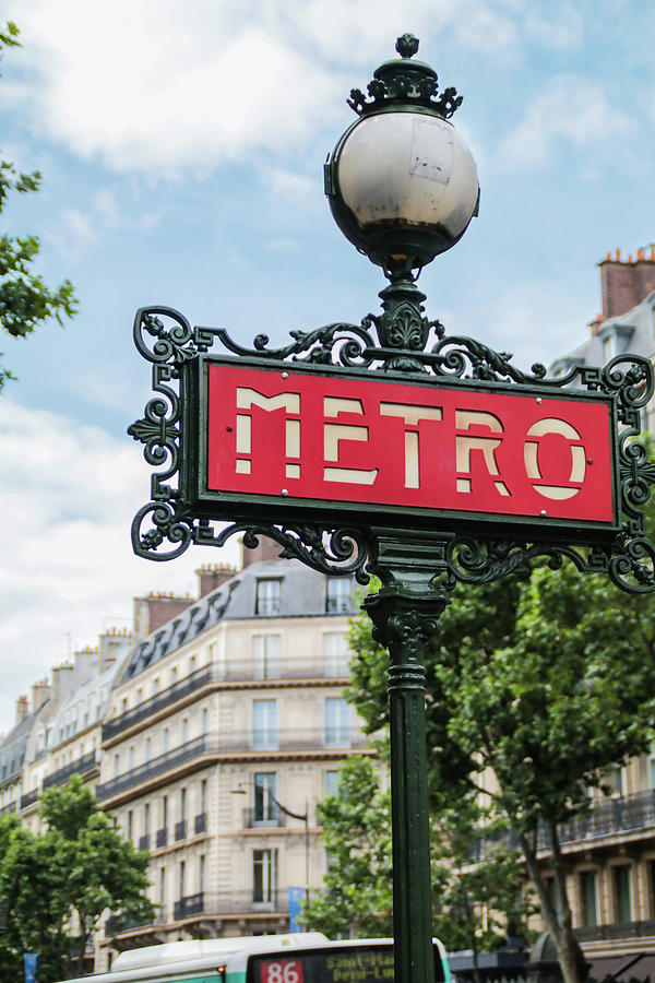 Paris Metro Photograph by Joshua Van Lare