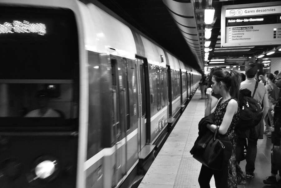Paris Metro Photograph by Neil R Finlay