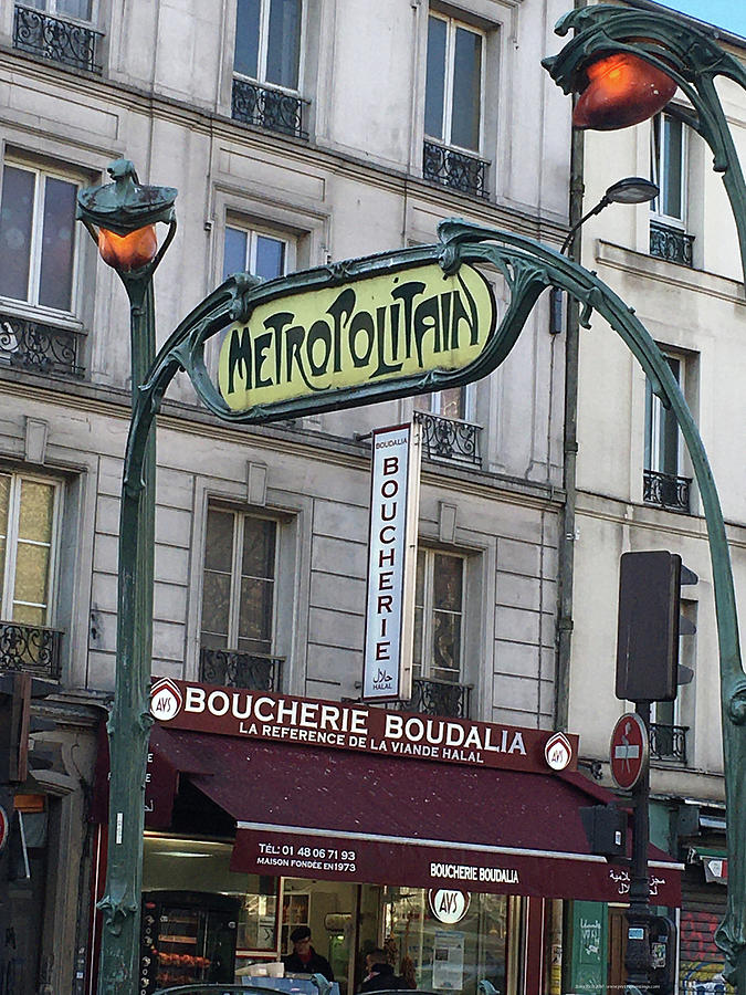 Paris Metro Photograph by Roxy Rich