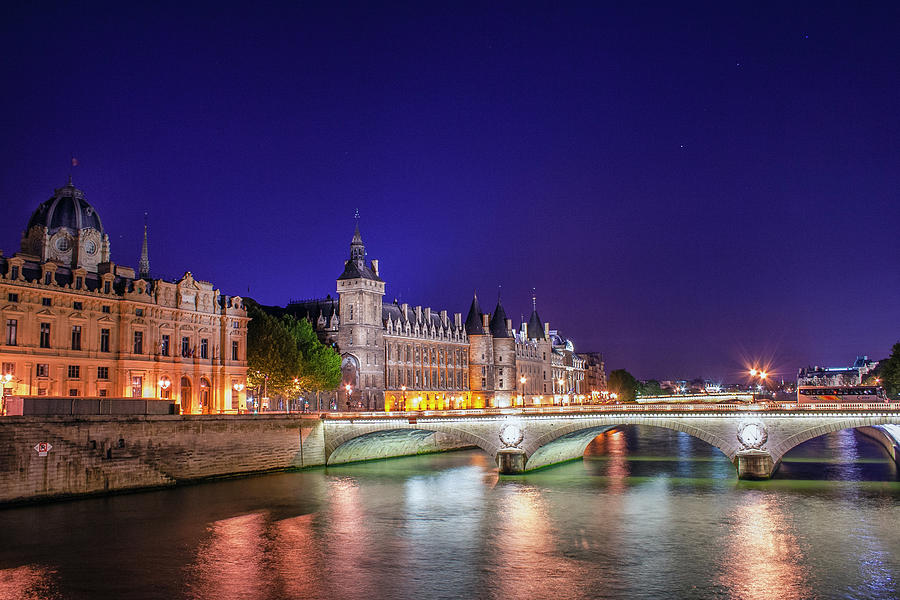 Paris on the Seine Photograph by Matthew Bamberg