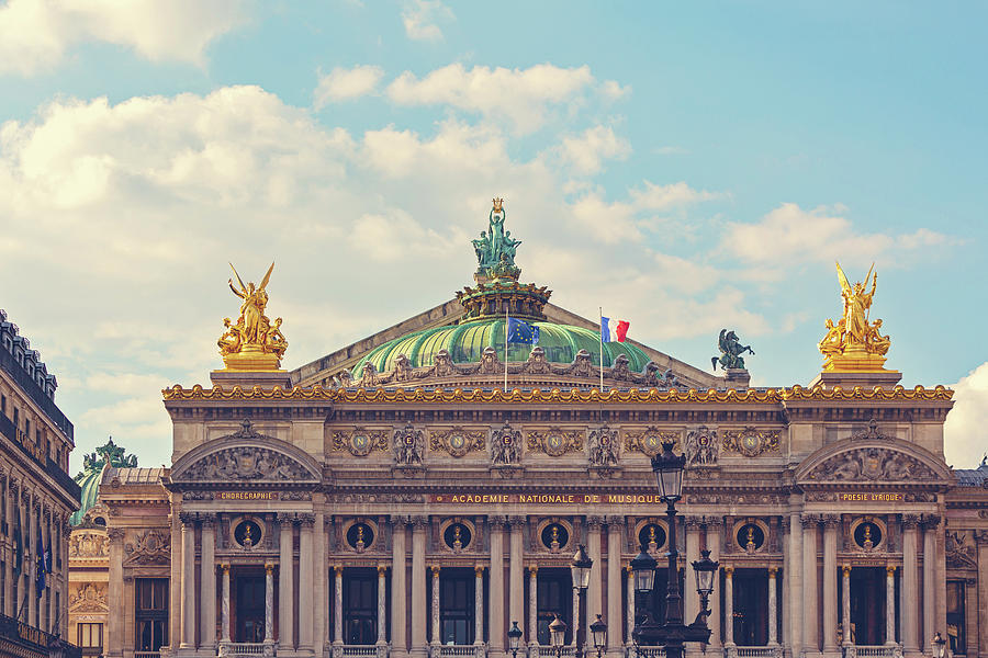 Paris Palais Garnier Opera House Photograph by Melanie Alexandra Price