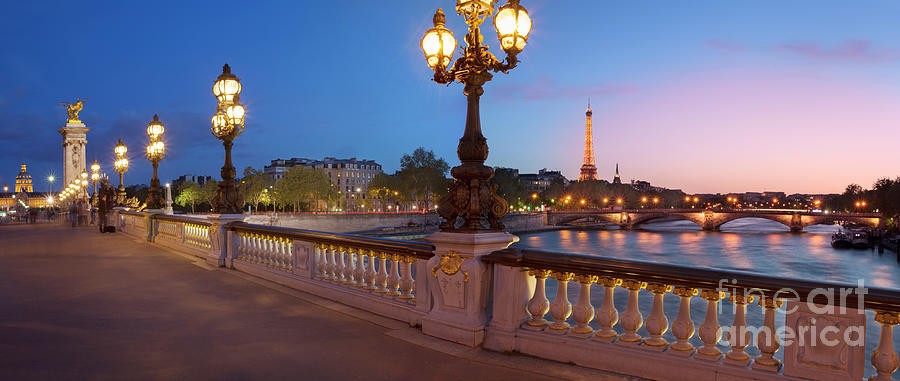 Paris Panoramic Photograph by Brian Jannsen