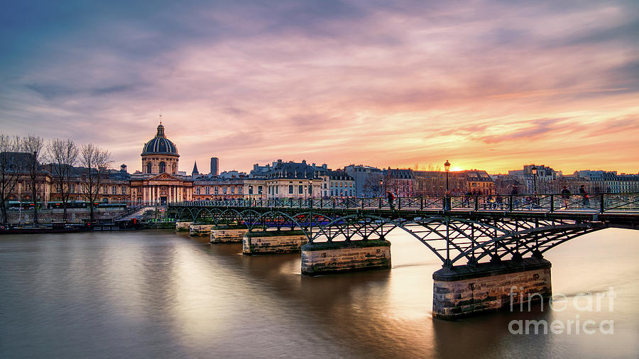 France Photograph - Paris Pont des Arts by Thomas Speck France Photograph - Paris Pont des Arts by Thomas Speck