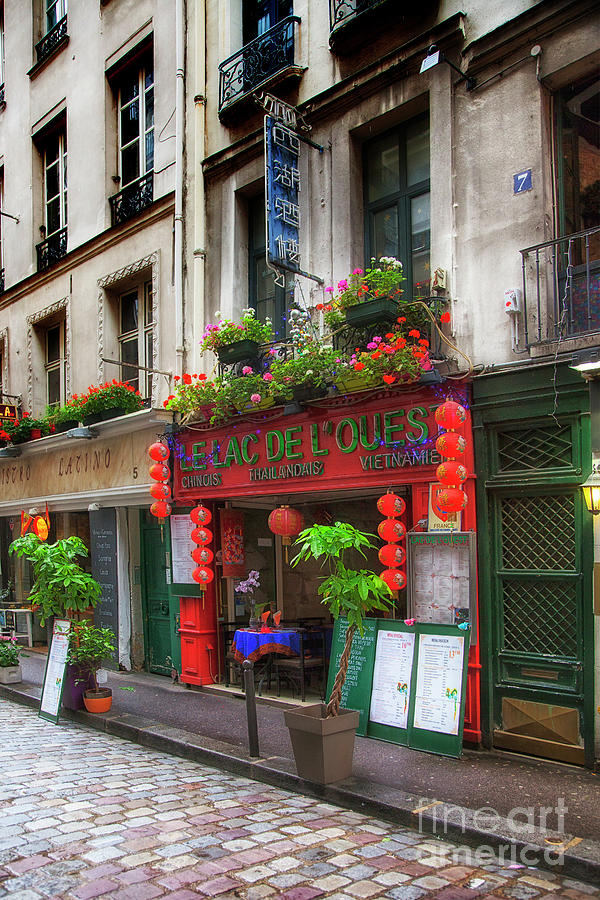 Paris Restaurant Photograph by Timothy Johnson