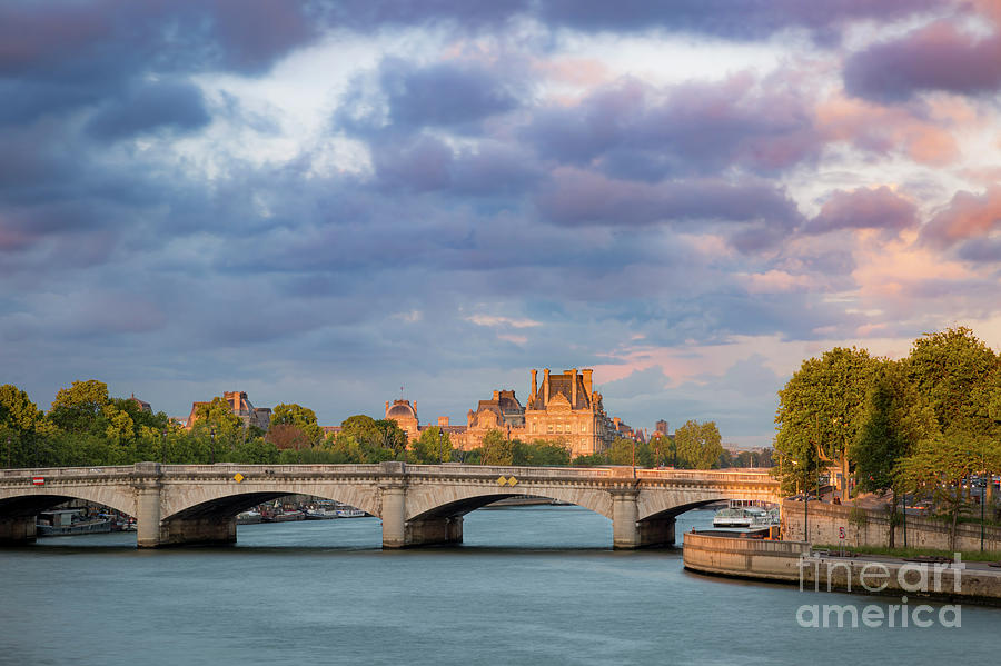 Paris - River Seine - France Photograph by Brian Jannsen
