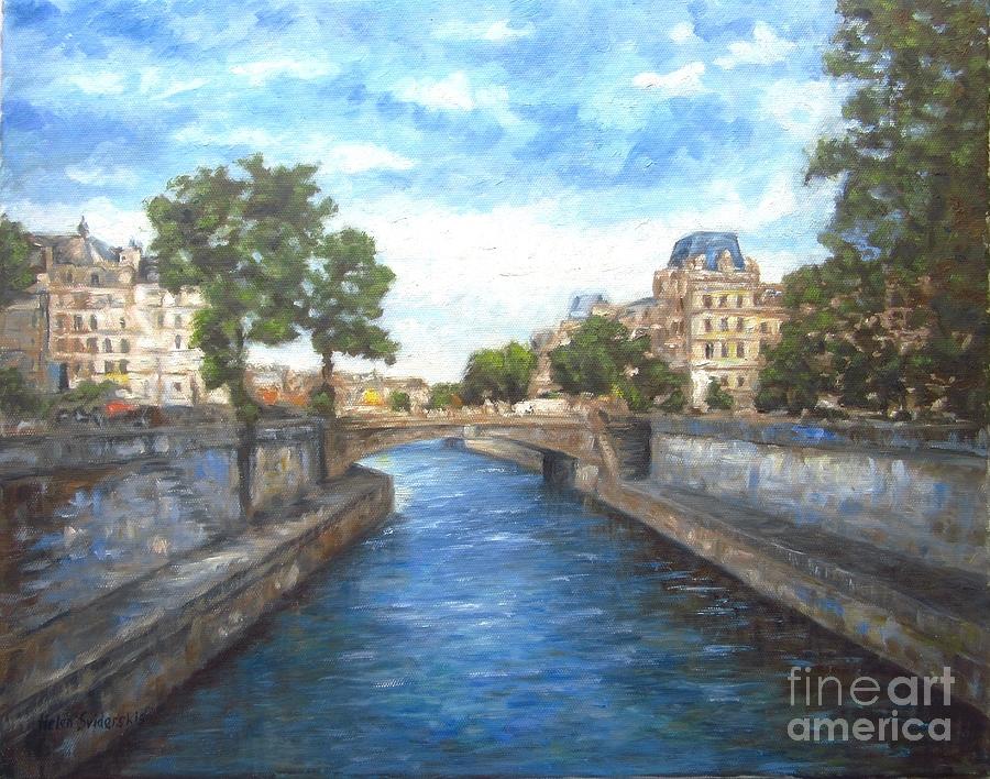 Paris, Seine Painting
