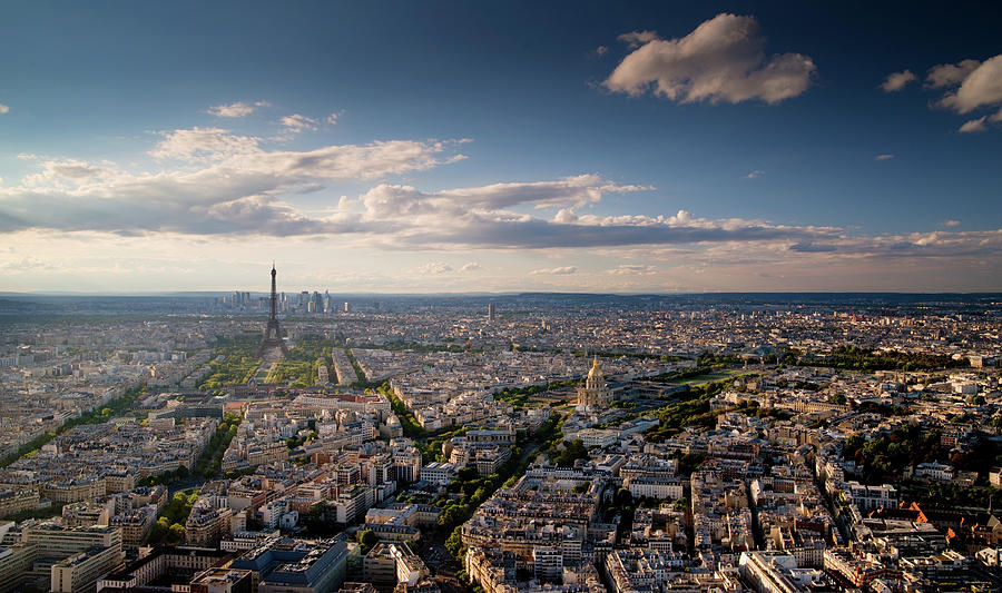 Paris Sunset Photograph by Bryan Rierson