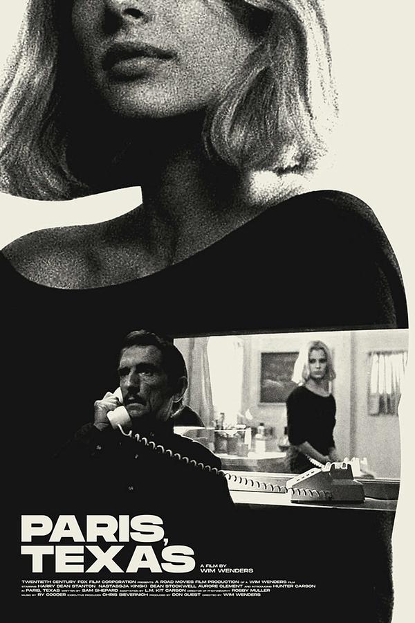 Paris Texas Poster Digital Art by Joshua Williams - Fine Art America