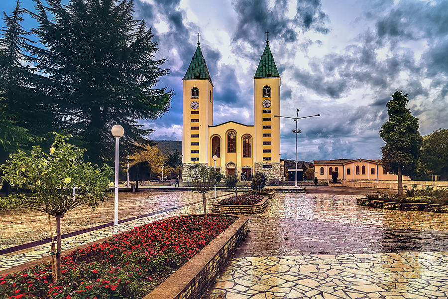 Parish Church in Medugorje Photograph by Vivida Photo PC