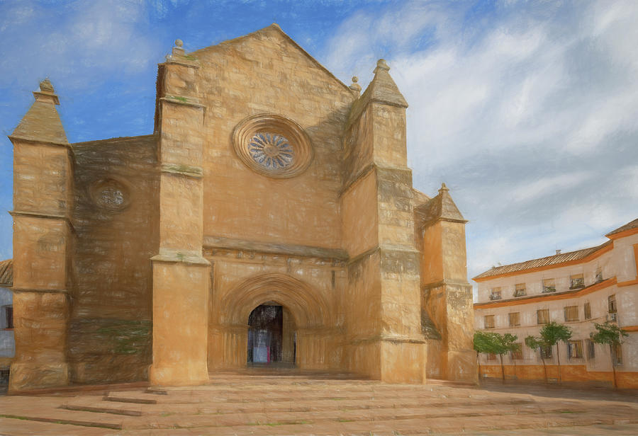 Parish of Santa Marina Cordoba Spain Photograph by Joan Carroll
