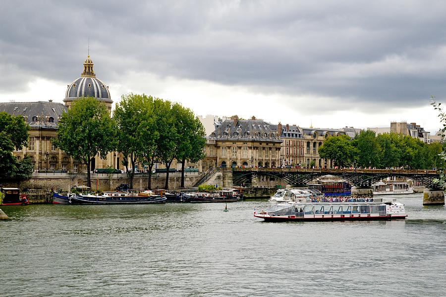 Parisian river view Photograph by Dermot68