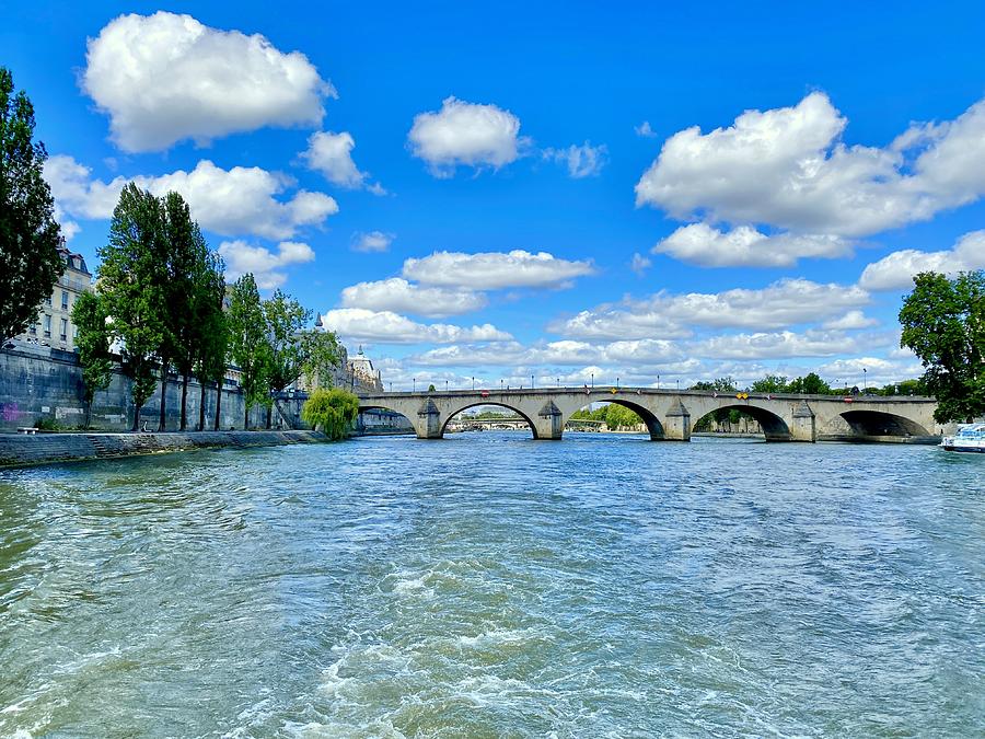 Parisian Riverscape Photograph by Marla McPherson