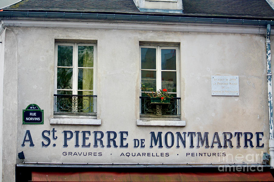 Parisian Windows Photograph by Wilko van de Kamp Fine Photo Art