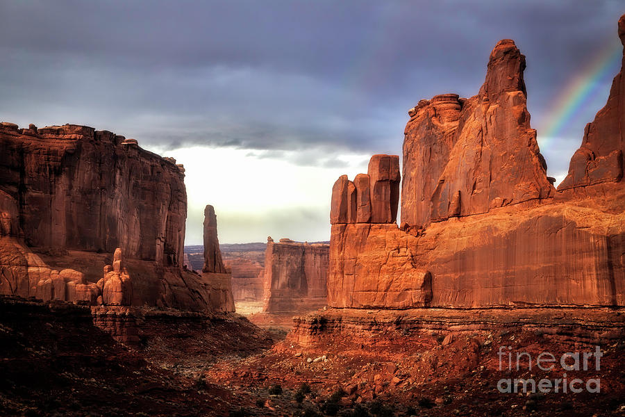 Park Ave  - Arches National Park Photograph by Ronda Kimbrow