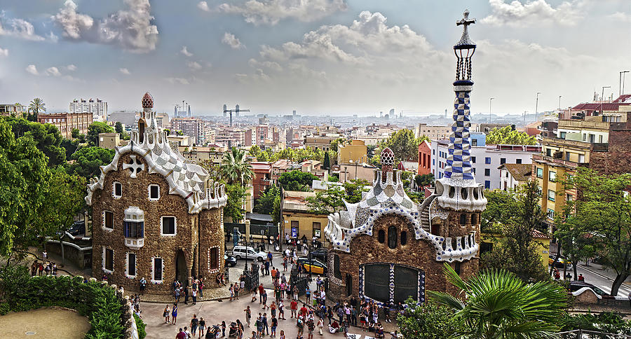 Park Guell Photograph By Quin Devarona - Pixels