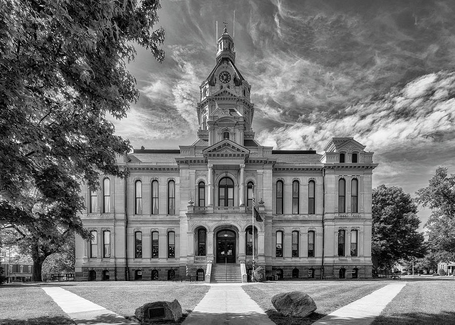 Parke County Courthouse - Rockville, IN Photograph by Susan Rissi Tregoning