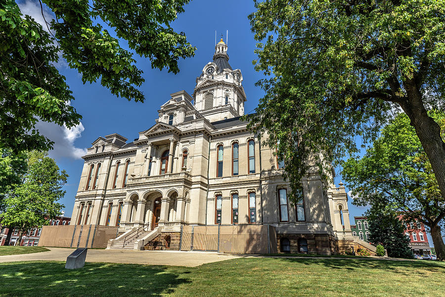 Parke County Courthouse Photograph by Scott Smith - Pixels