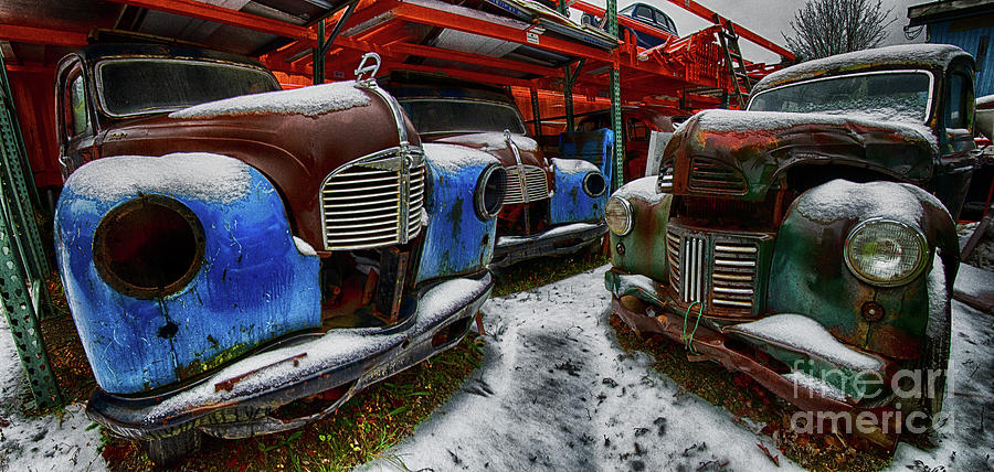 Parked In The Rust Zone Photograph by Bob Christopher