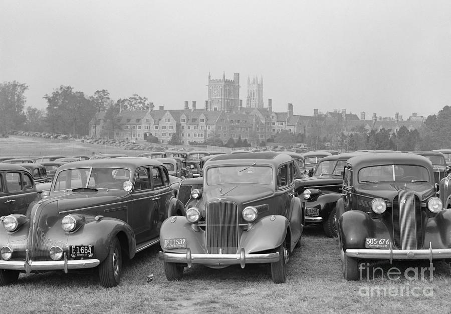 Parking Lot, 1939 Photograph by Marion Post Wolcott