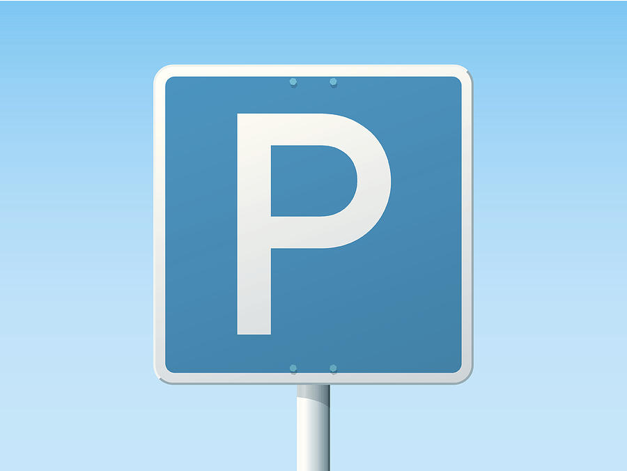 Parking Place German Road Sign Drawing by FrankRamspott