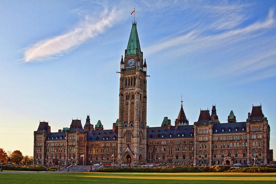 Parliament building Ottawa Photograph by Tatiana Travelways