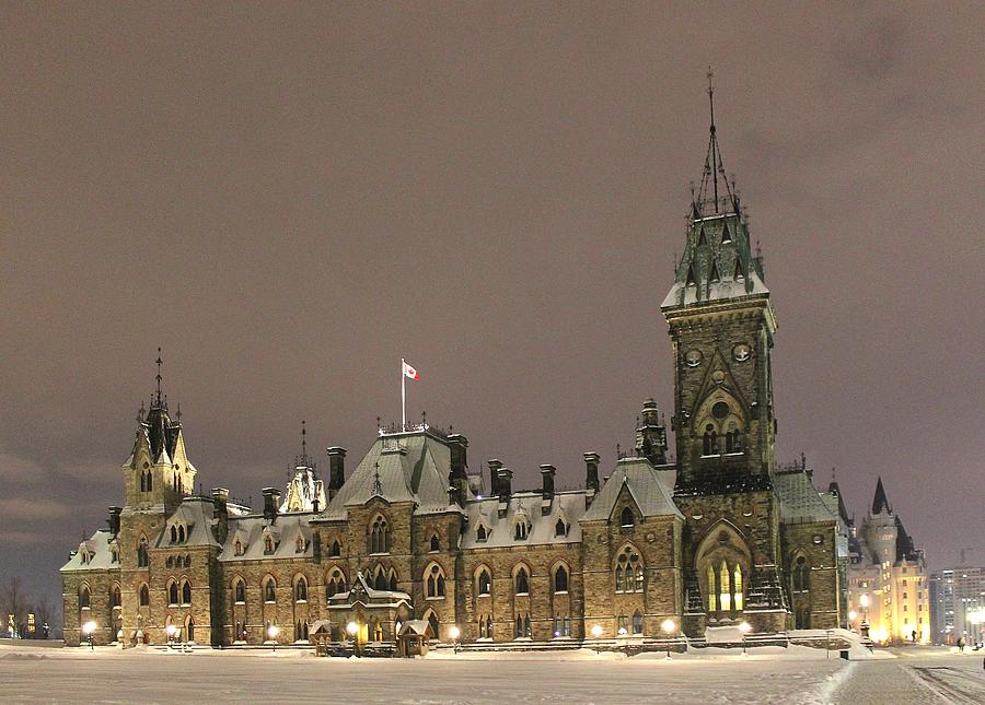 Parliament Hill Ottawa Canada Photograph by Jindra Noewi