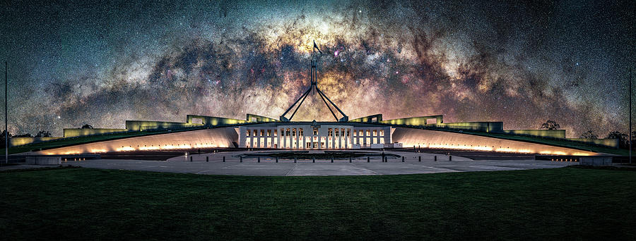 Parliament House Of Australia Photograph by Ari Rex
