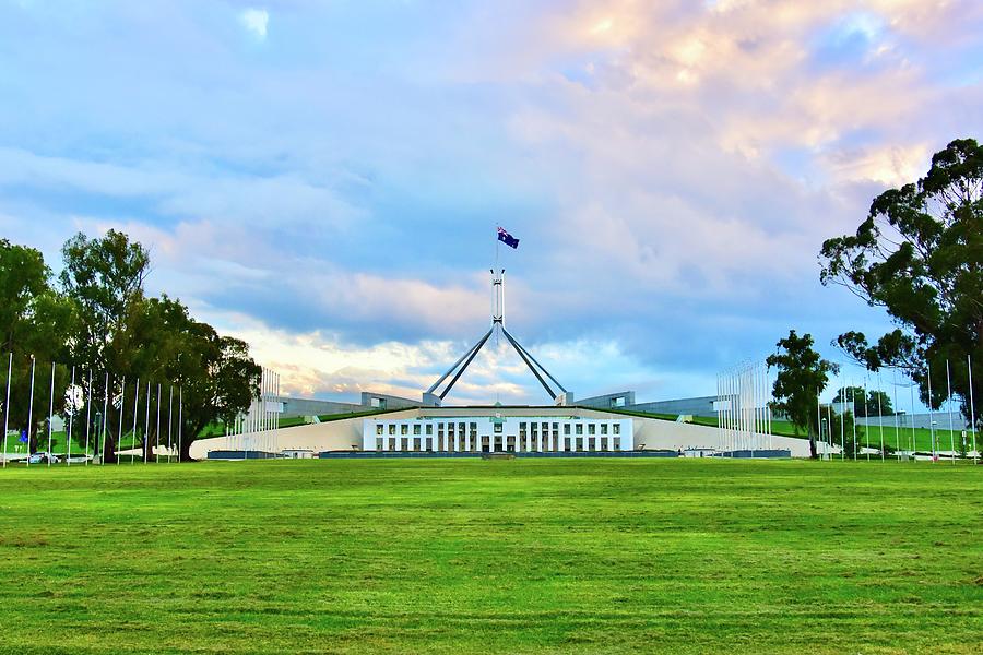 Parliament House Of Australia Photograph By Garth Kirwin - Fine Art America