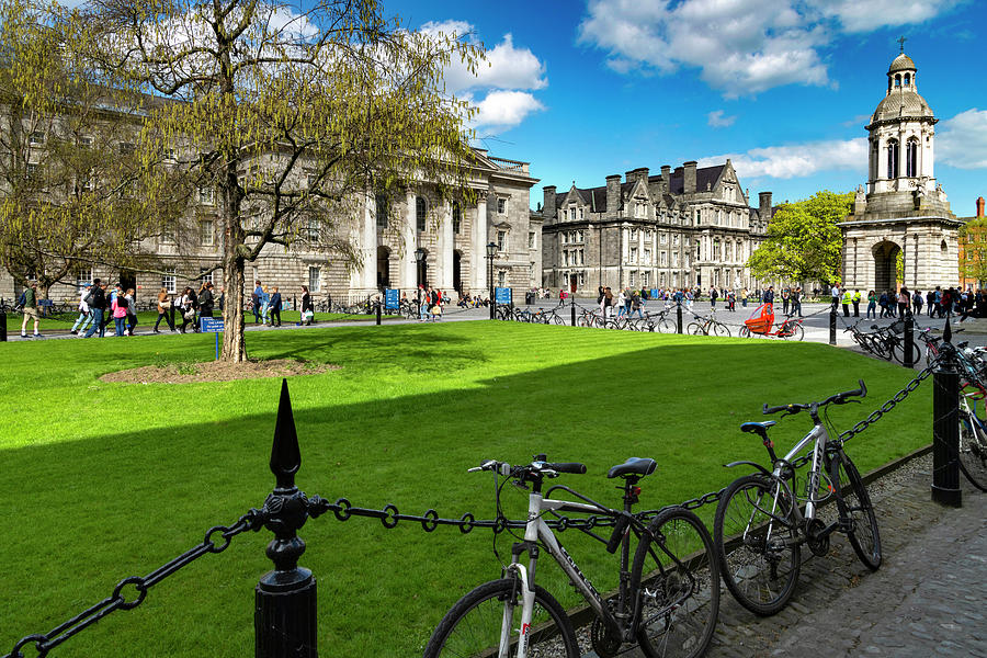 Parliament Square at Trinity College Dublin Photograph by Chris Hill ...