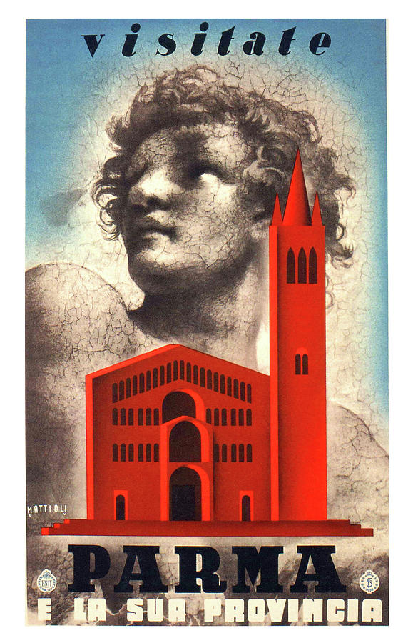 Parma Cathedral Digital Art by Long Shot