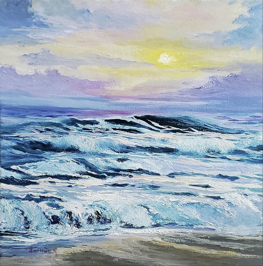 Parma Sunrise Painting by Anca Reid - Fine Art America