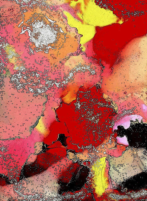 Paroxysm Mixed Media by Tricia Moszkowicz - Fine Art America