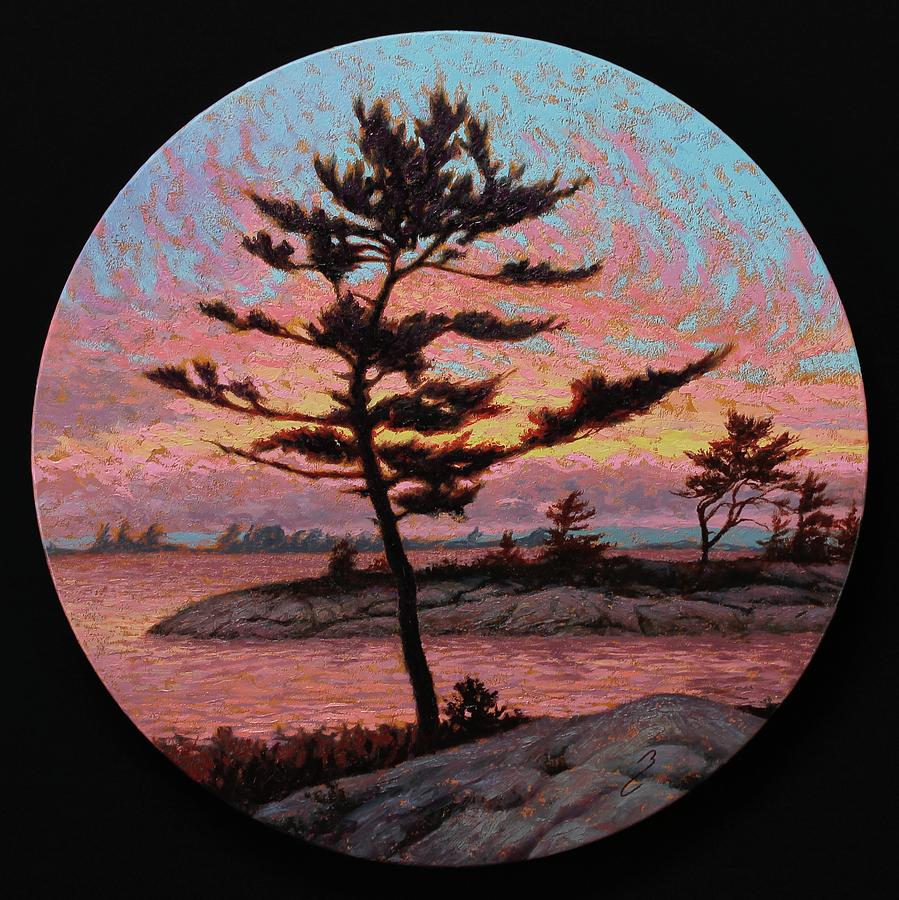 Parry Sound - Canadian Sublime Painting by Bruno Capolongo