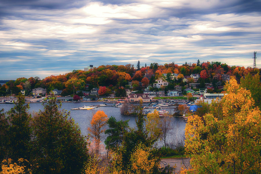 Parry Sound in the fall Photograph by Jay Smith
